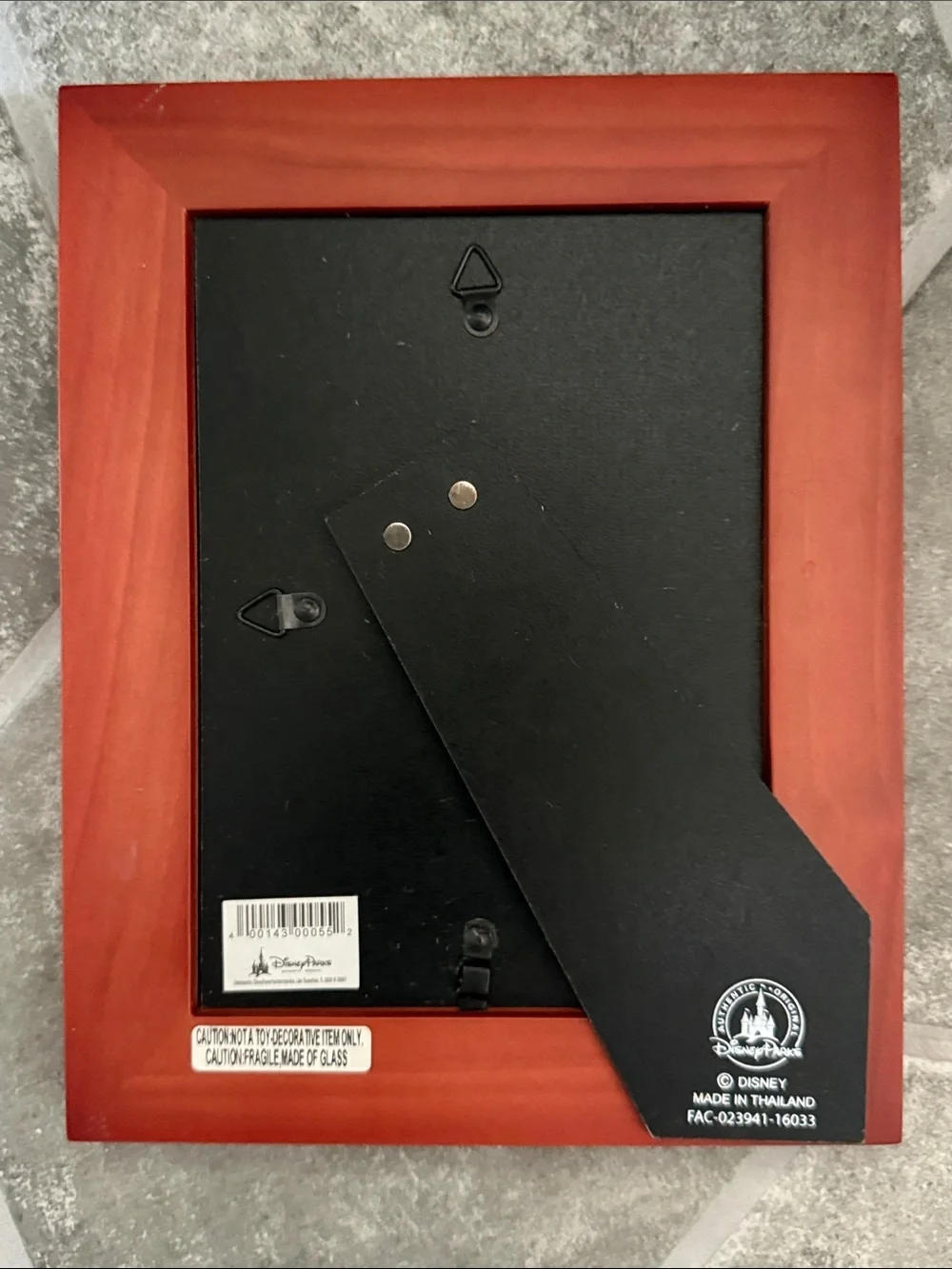 Disney Parks Disneyland Resort Engraved Mouse Ears Picture Frame 5x7
